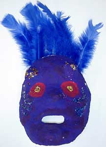 Kim Alcorn's mask