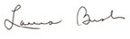 Laura Bush signature
