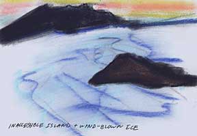Island and ice